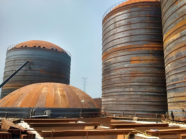 贵溪焦粉钢板仓